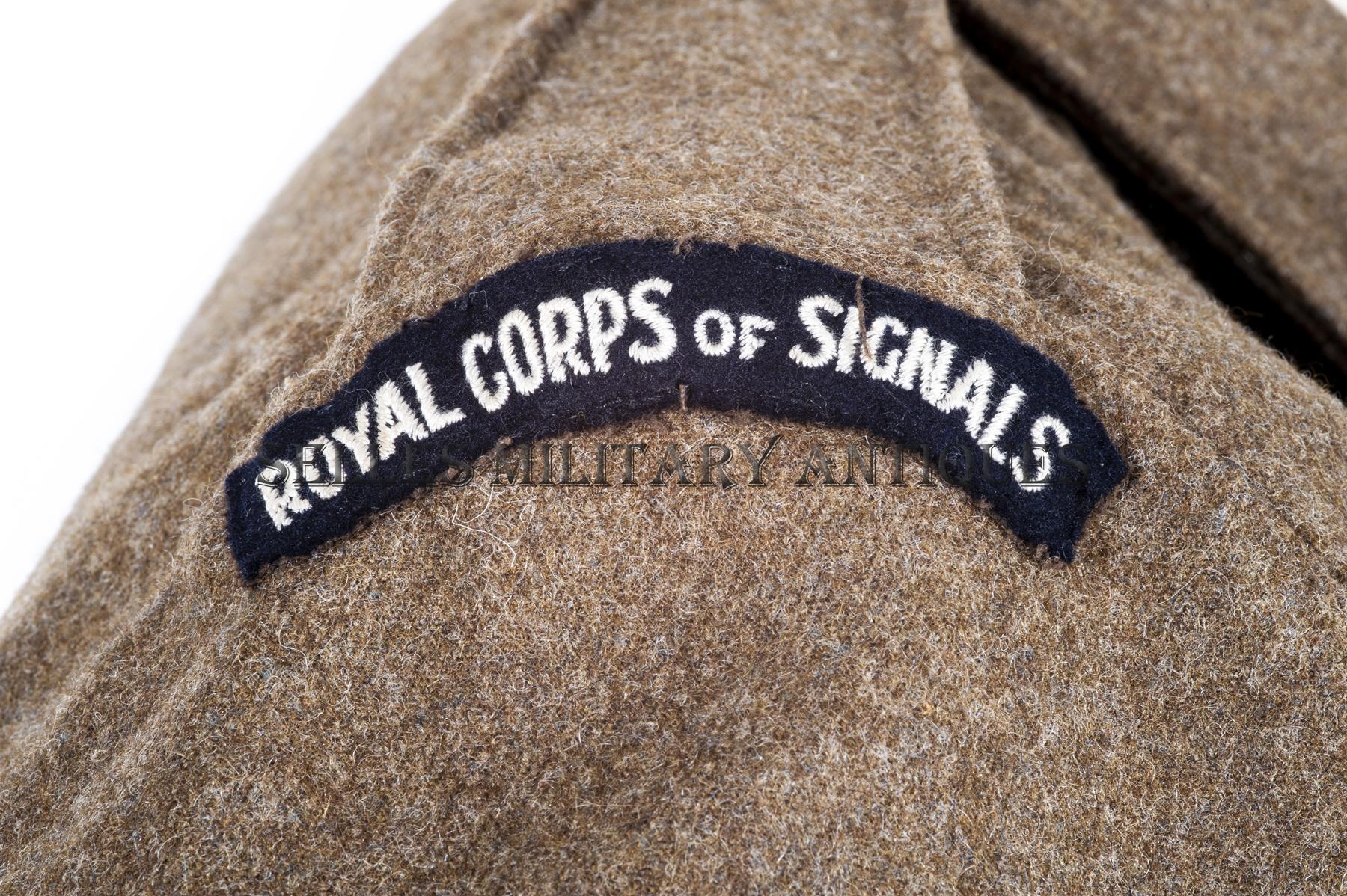 Blouson battledress Royal Corps of Signals pattern 40 anglais (7)