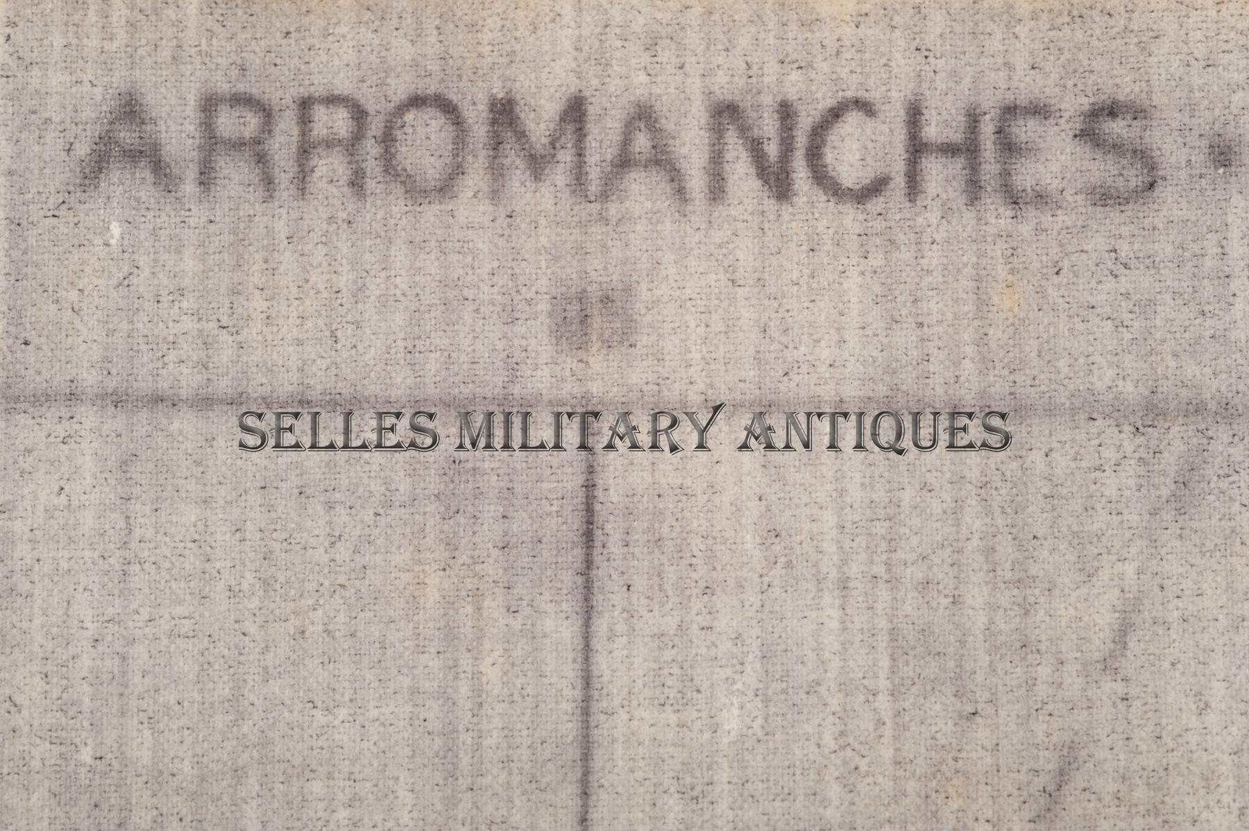 Carte MOST SECRET ARROMANCHES anglaise (2)