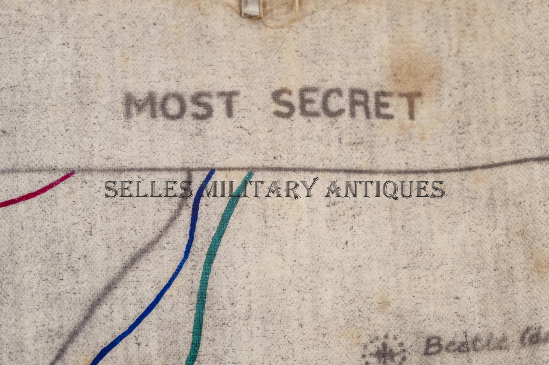 Carte MOST SECRET ARROMANCHES anglaise (3)