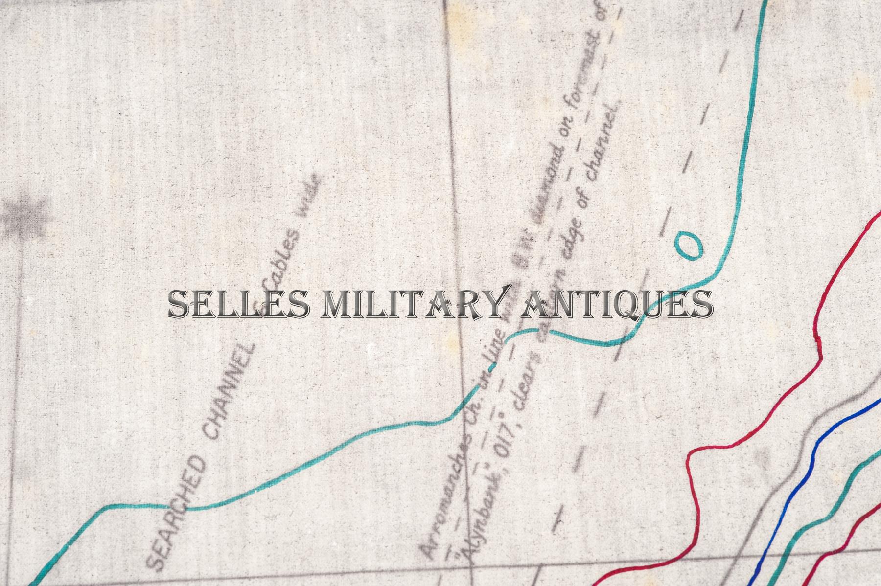 Carte MOST SECRET ARROMANCHES anglaise (7)
