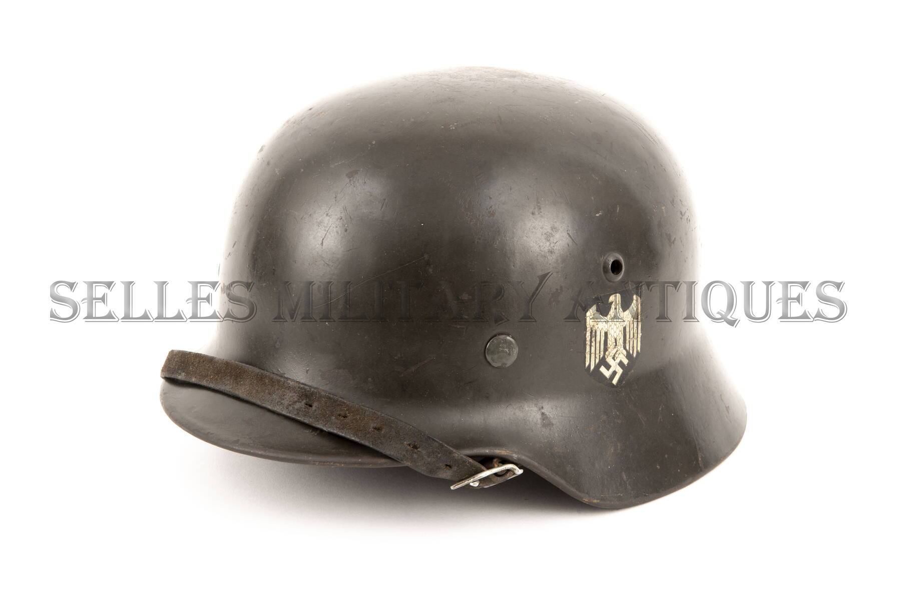 Casque M-35 double insigne Heer allemand - ALC266 (1).JPG