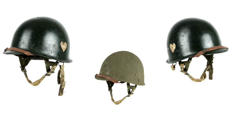 casque M1C 502 PIR 101e AB parachutiste US