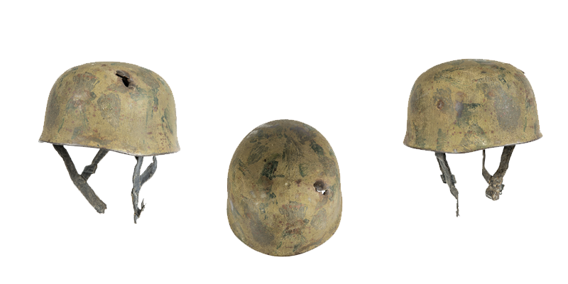 slide casque M38 camoufle impacte LW
