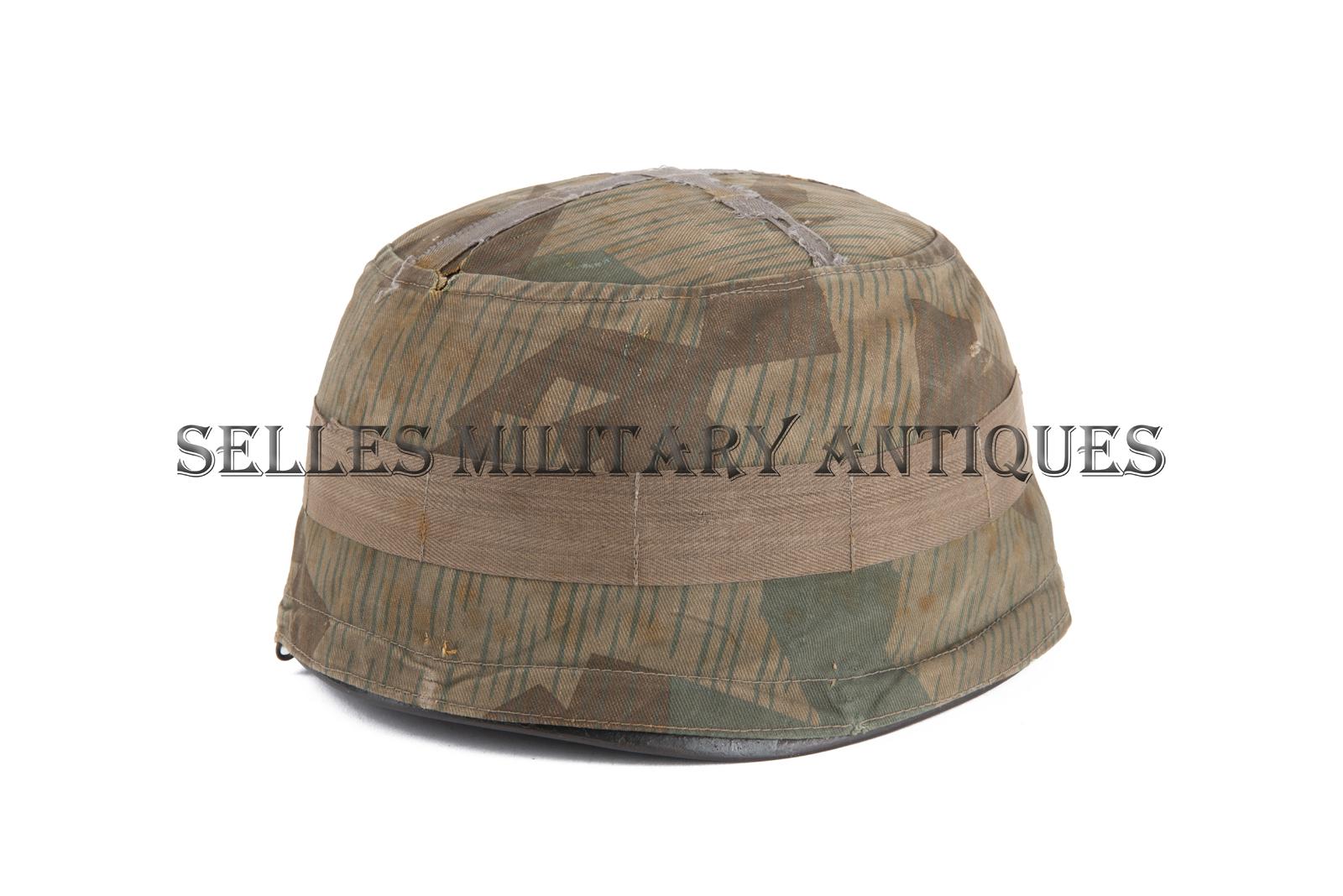 Couvre-casque camouflé 1er modèle parachutiste allemand (1)