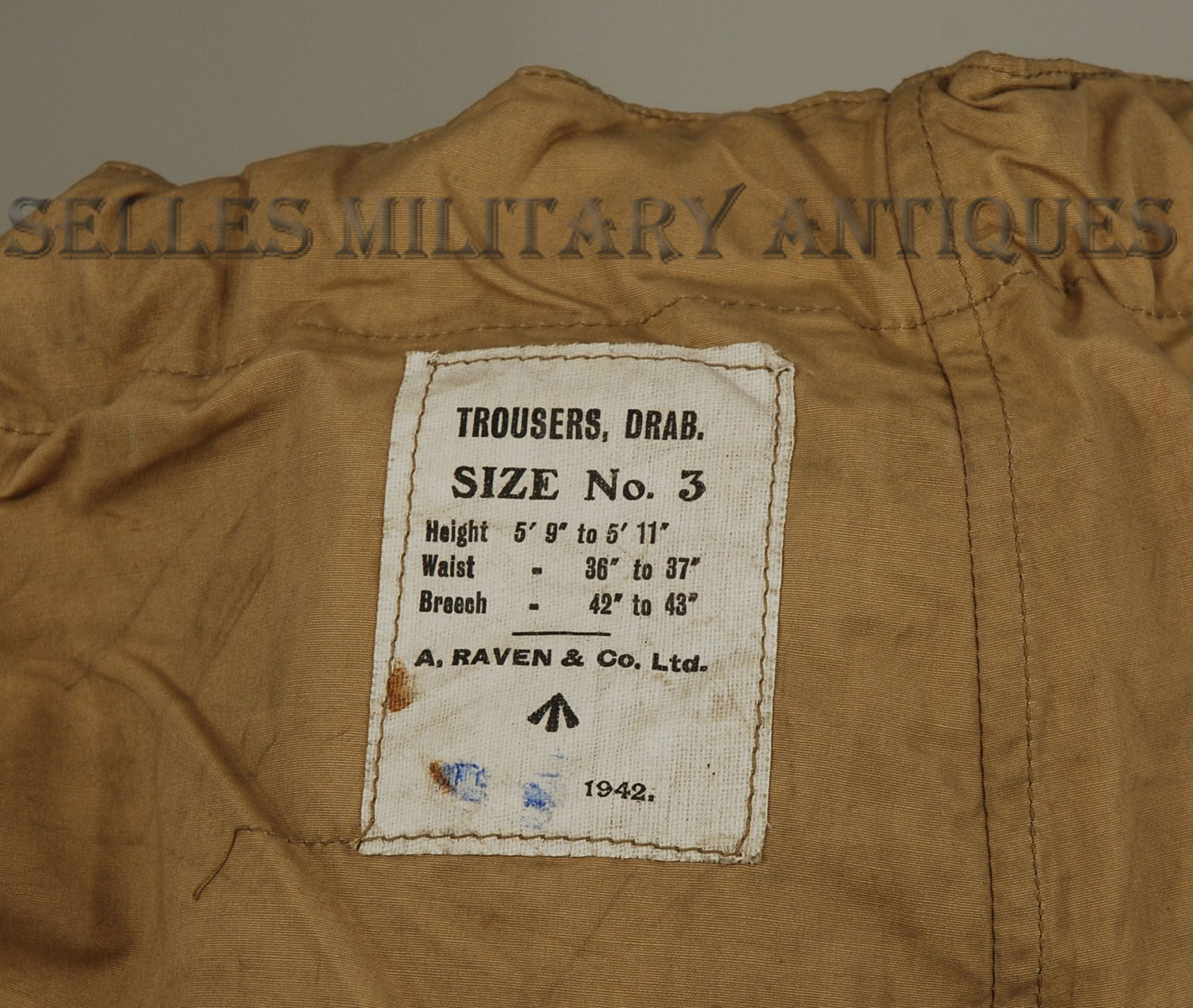 Peau De Saucisson Dans Les Selles Tenue peau de saucisson camouflé sable SAS anglais - Selles Military