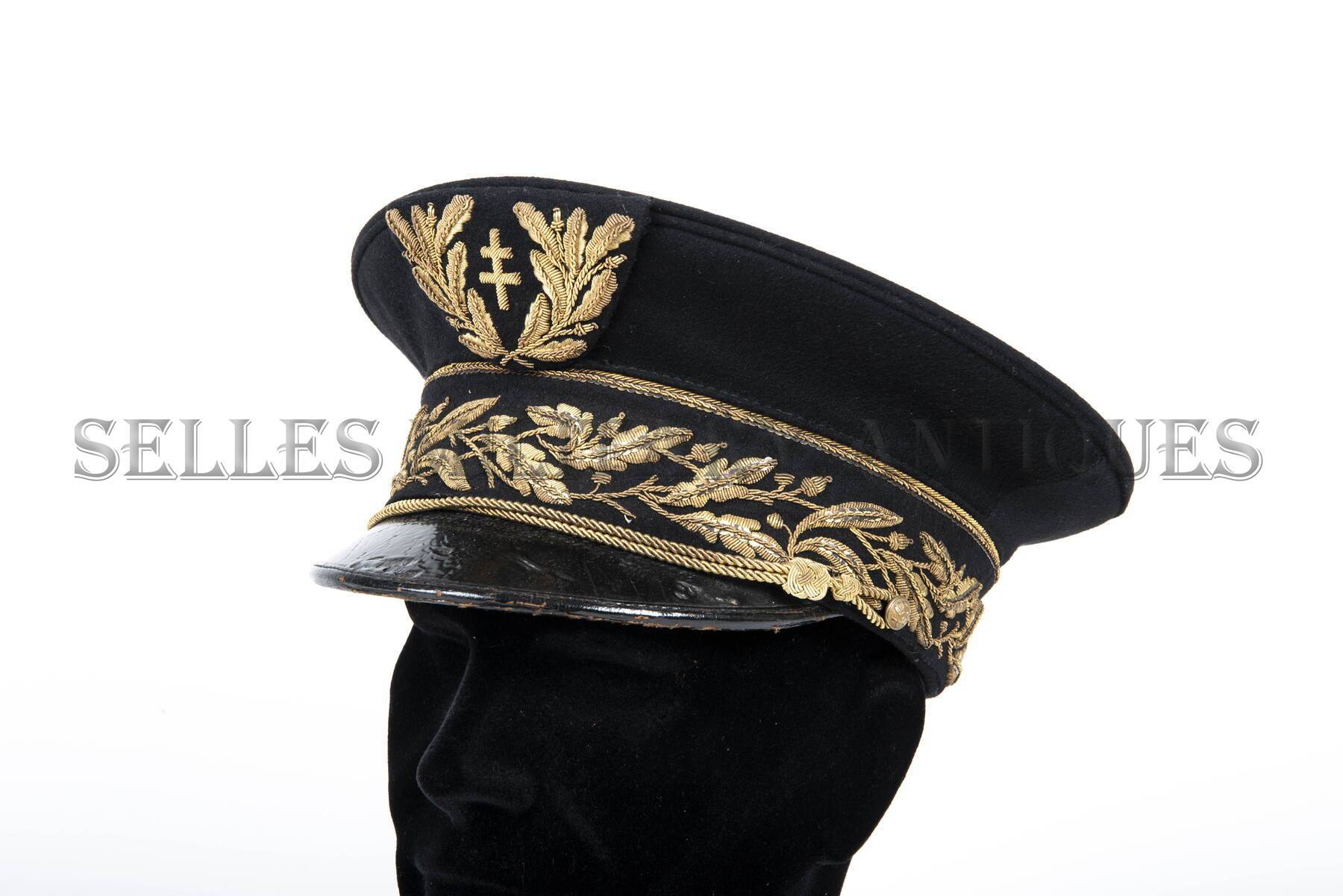 Casquette officier Préfet de police libération française - Selles