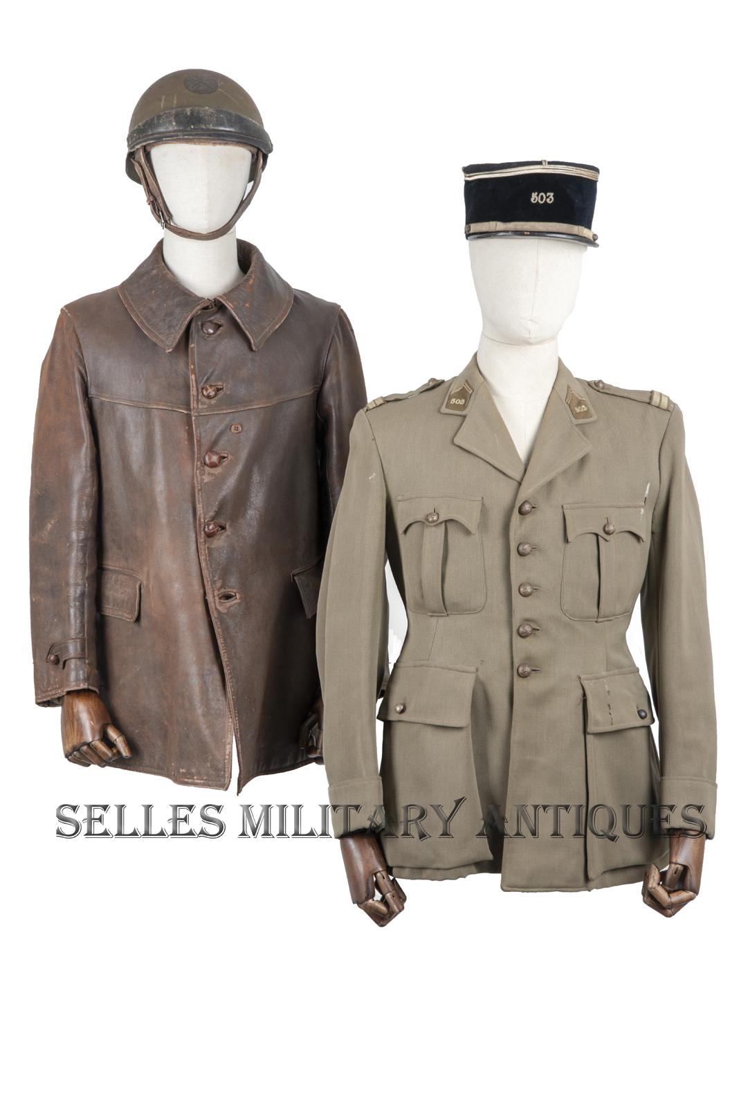 Grouping lieutenant char de combat 503 RCC français (1)