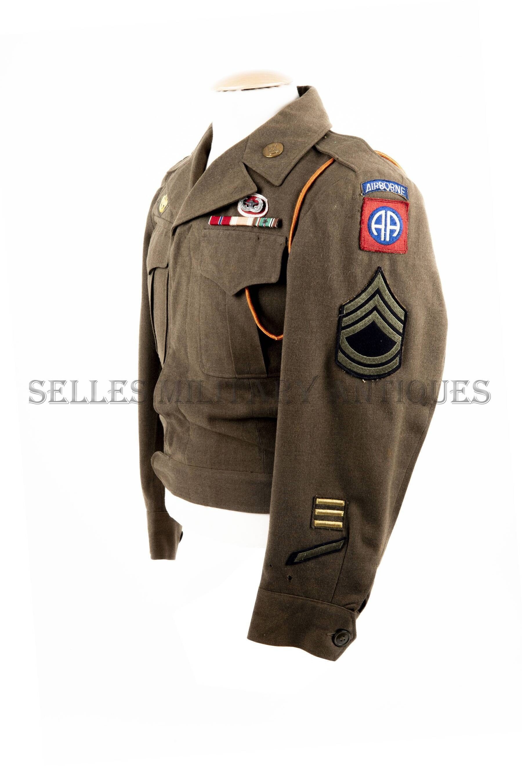 Grouping master sergeant 17eme Airborne parachutiste US (16)