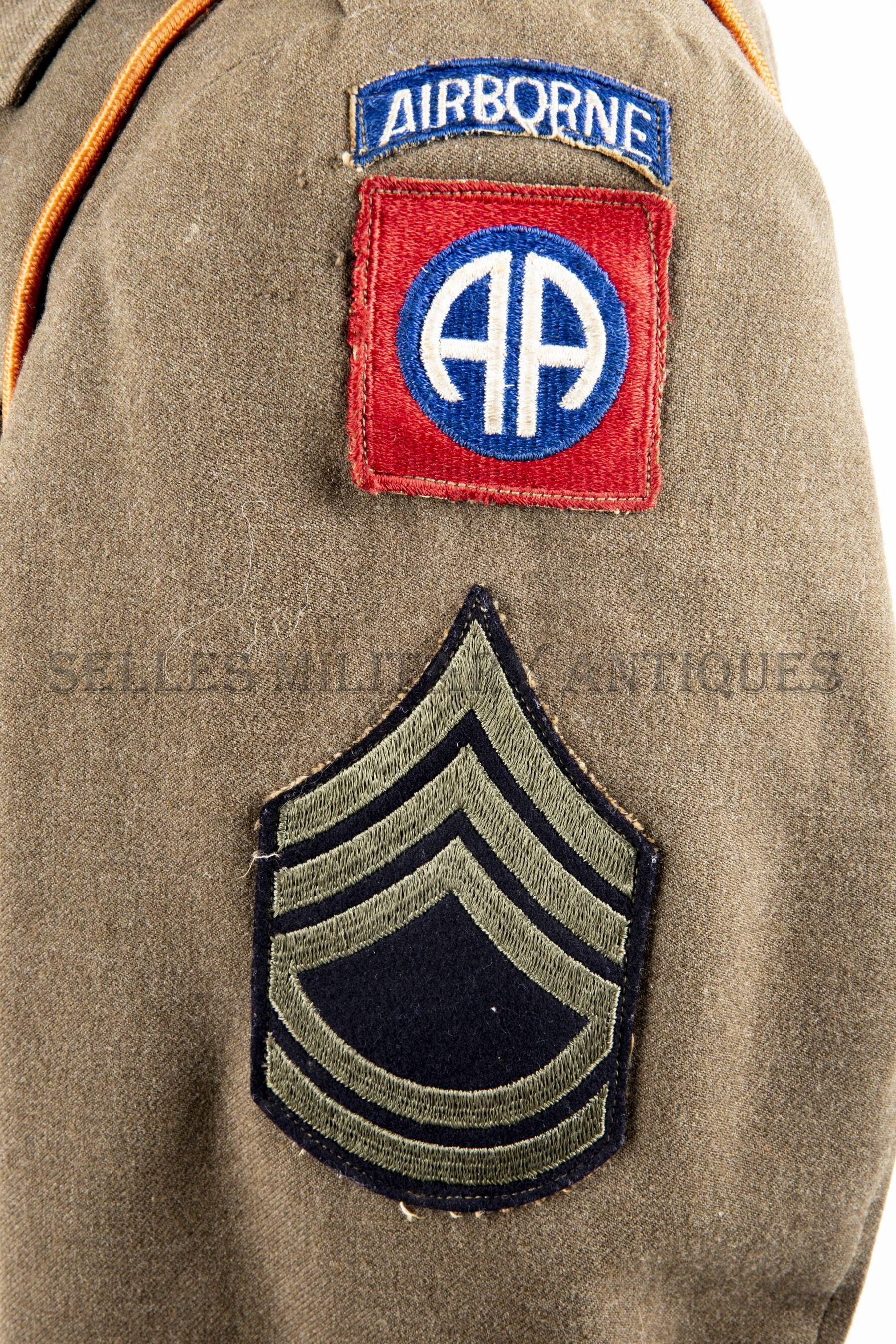 Grouping master sergeant 17eme Airborne parachutiste US (18)