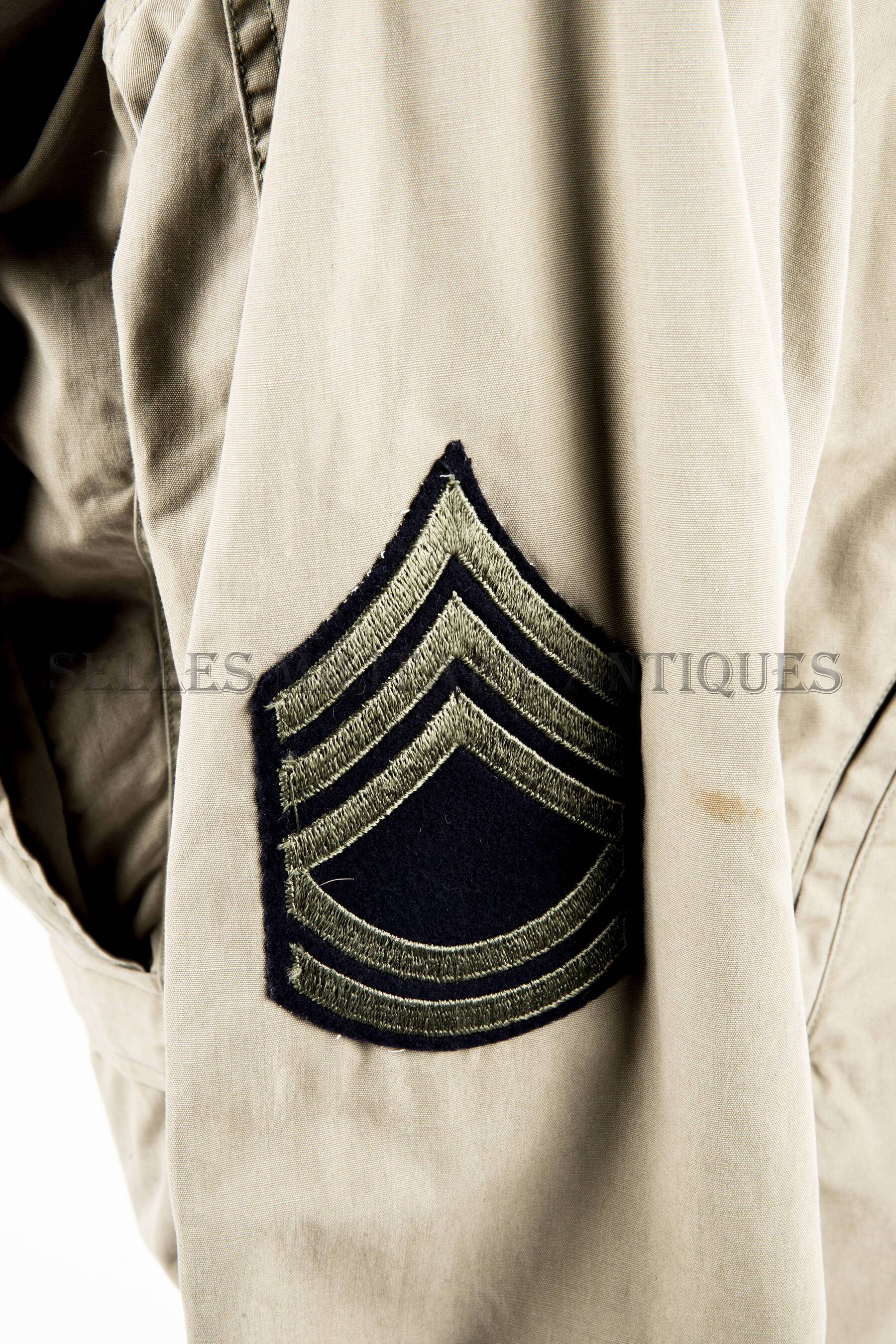 Grouping master sergeant 17eme Airborne parachutiste US (9)