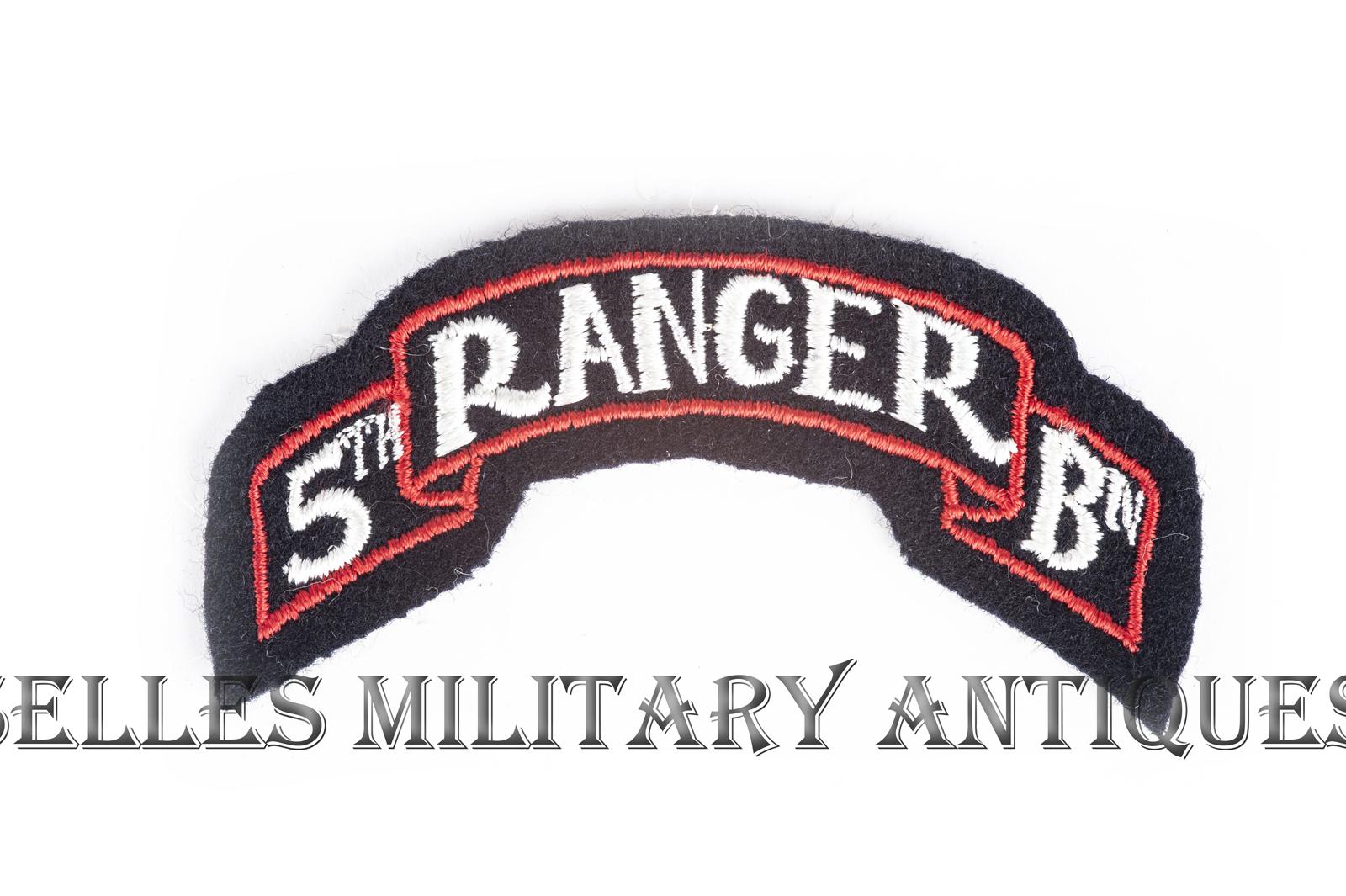 Insigne-5th-rangers-us-recto