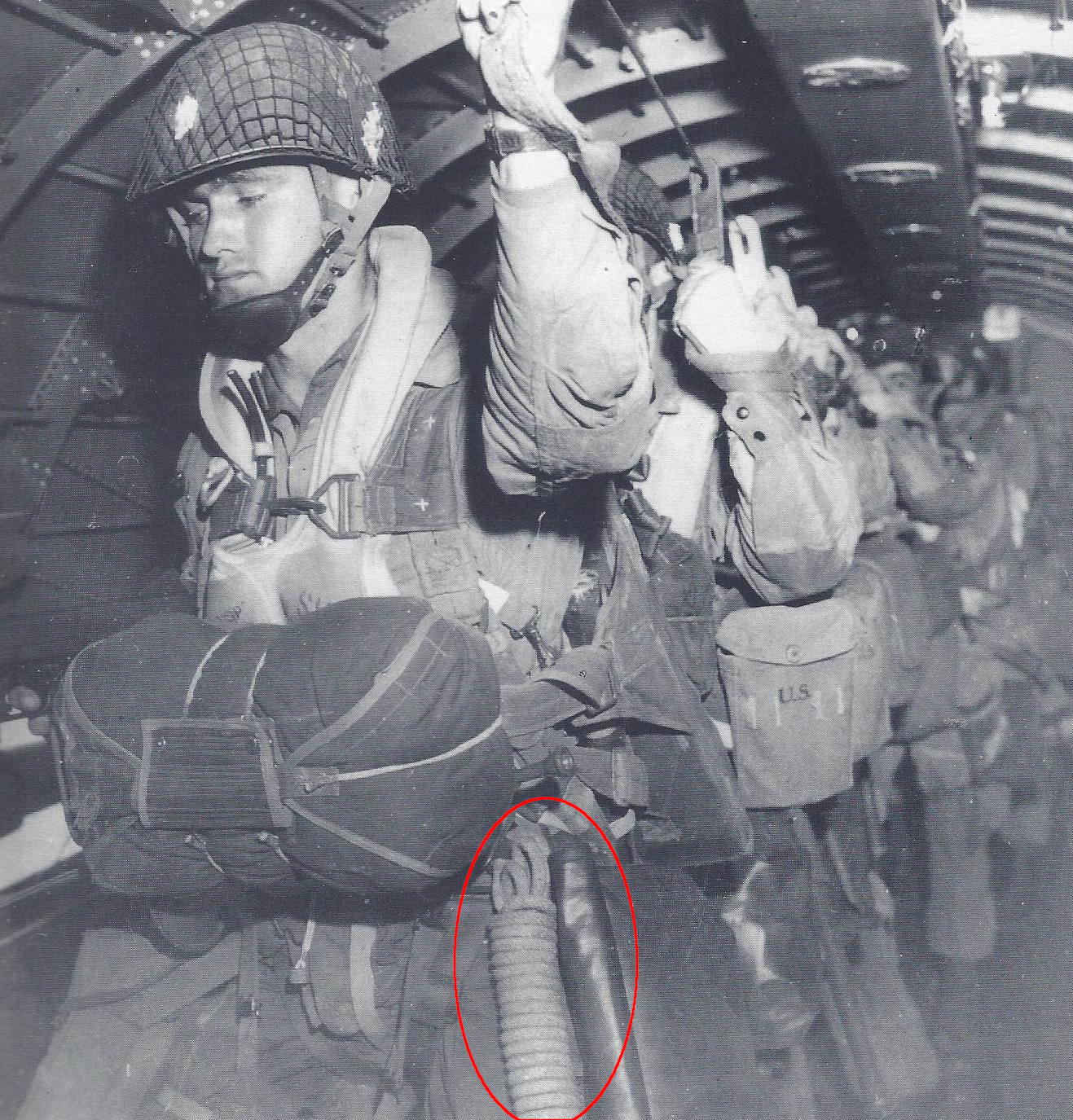 Parachutiste corde