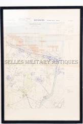 Carte top secret defense Ouistreham n°4 commando Kieffer Français (1)