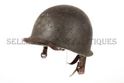 Casque M1 modifie TAP parachutiste Indochine Francais - FRC001 (1).JPG