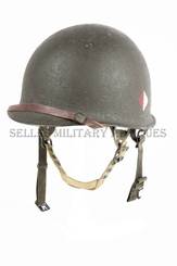 Casque M1C 307th AEB 82nd AB parachutiste US (1)