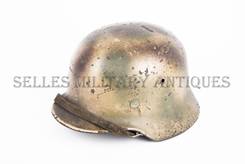 Casque M40 camouflé Normandie LW allemand (1)