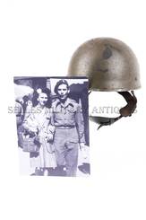 Casque MKII identifie parachutiste SAS francais et belge (4)