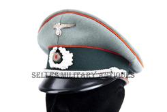 casquette officier artillerie Heer allemand (1)