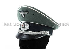 casquette officier Heer Allemand (1)