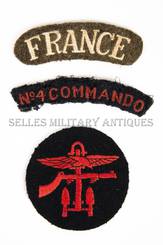 Combinaison insignes n°4 Commando Kieffer Normandie France (1)