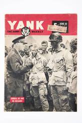 Magazine YANK 30 juin 44 Eisenhower et parachutiste 502 PIR 101st AB US (1)