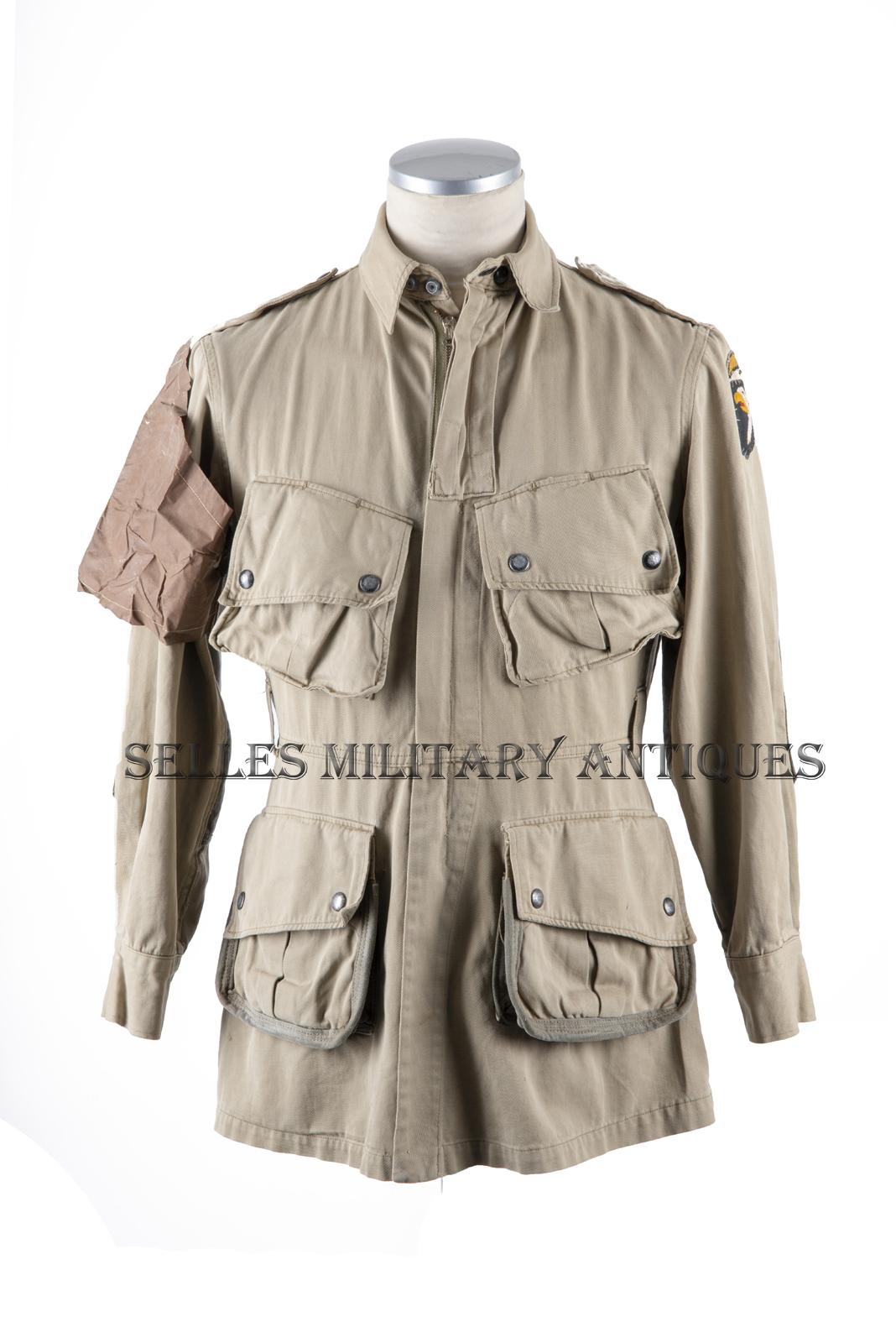 Veste M-42 renforcée 101st AB parachutiste US (1)