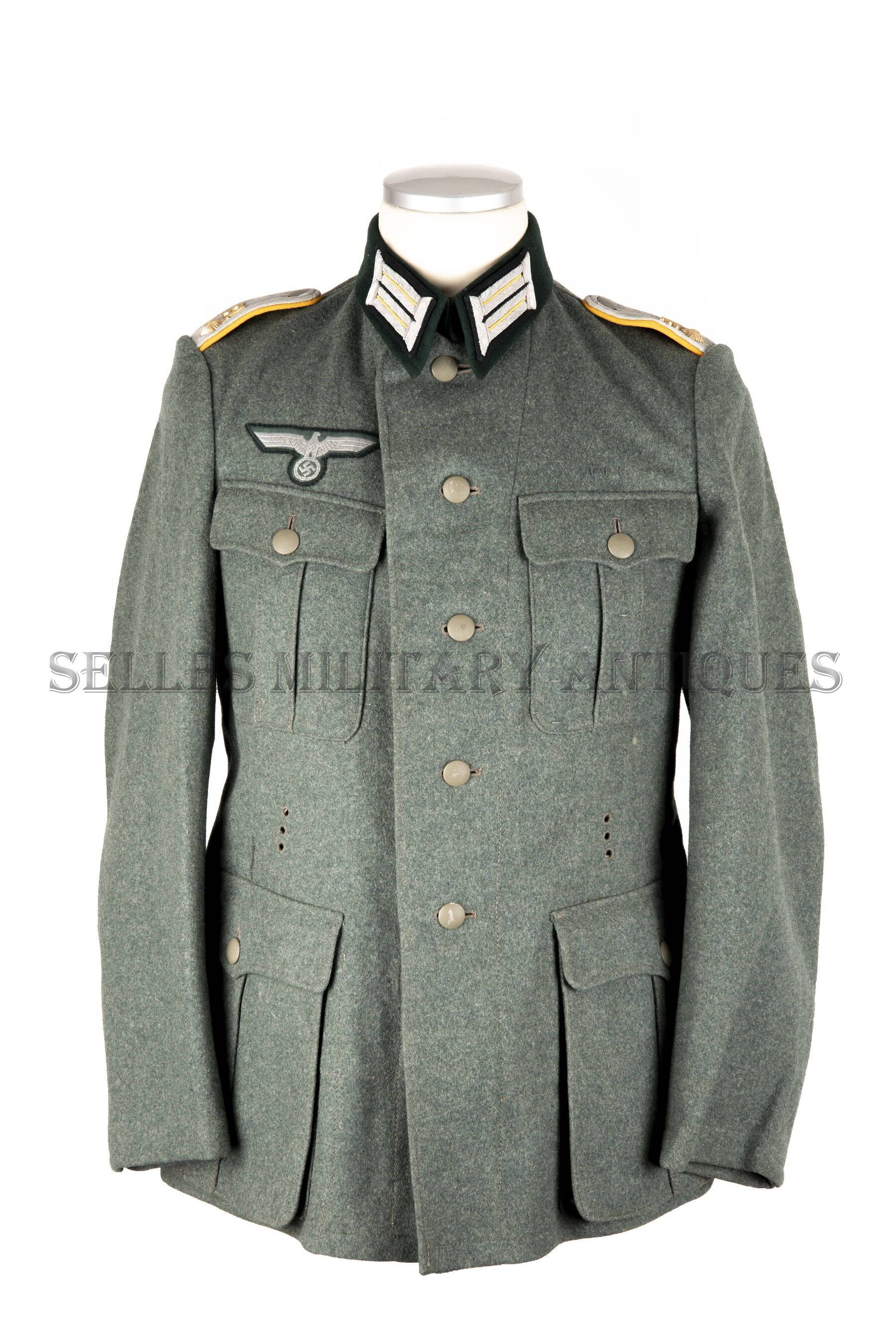 Veste officier Cavalerie Heer Allemand - ALV001 (1).JPG