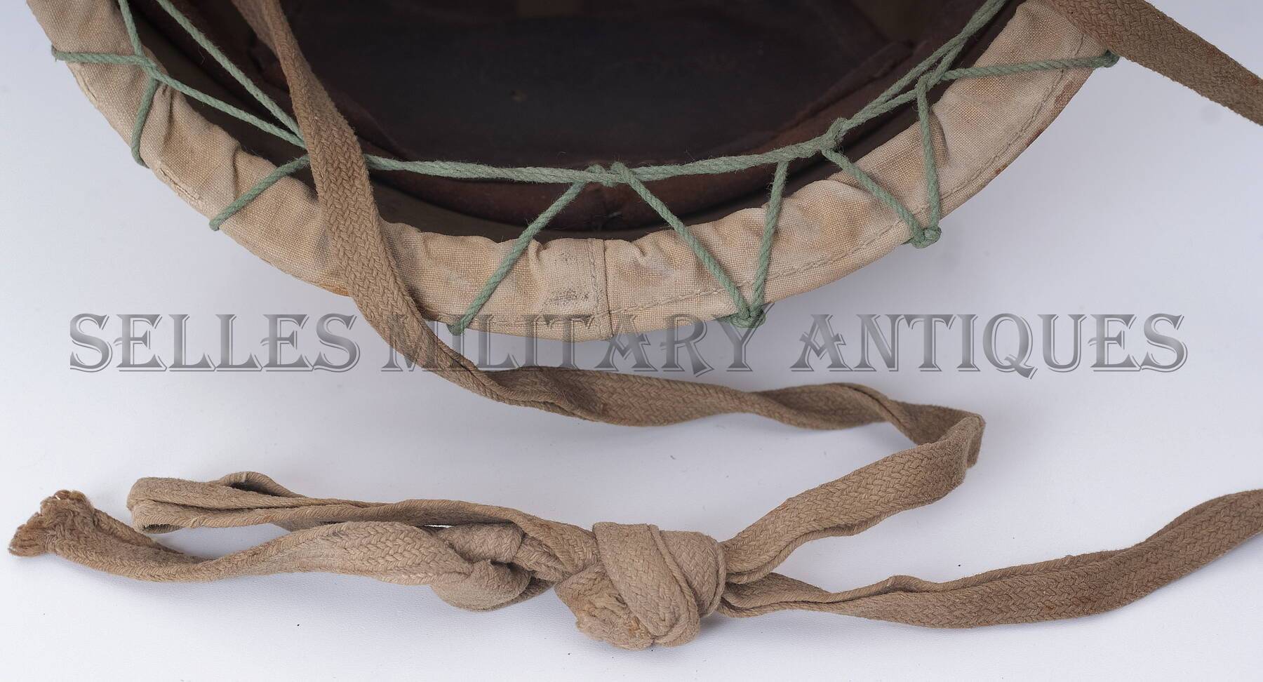 WWII Japanese SNLF helmet 13
