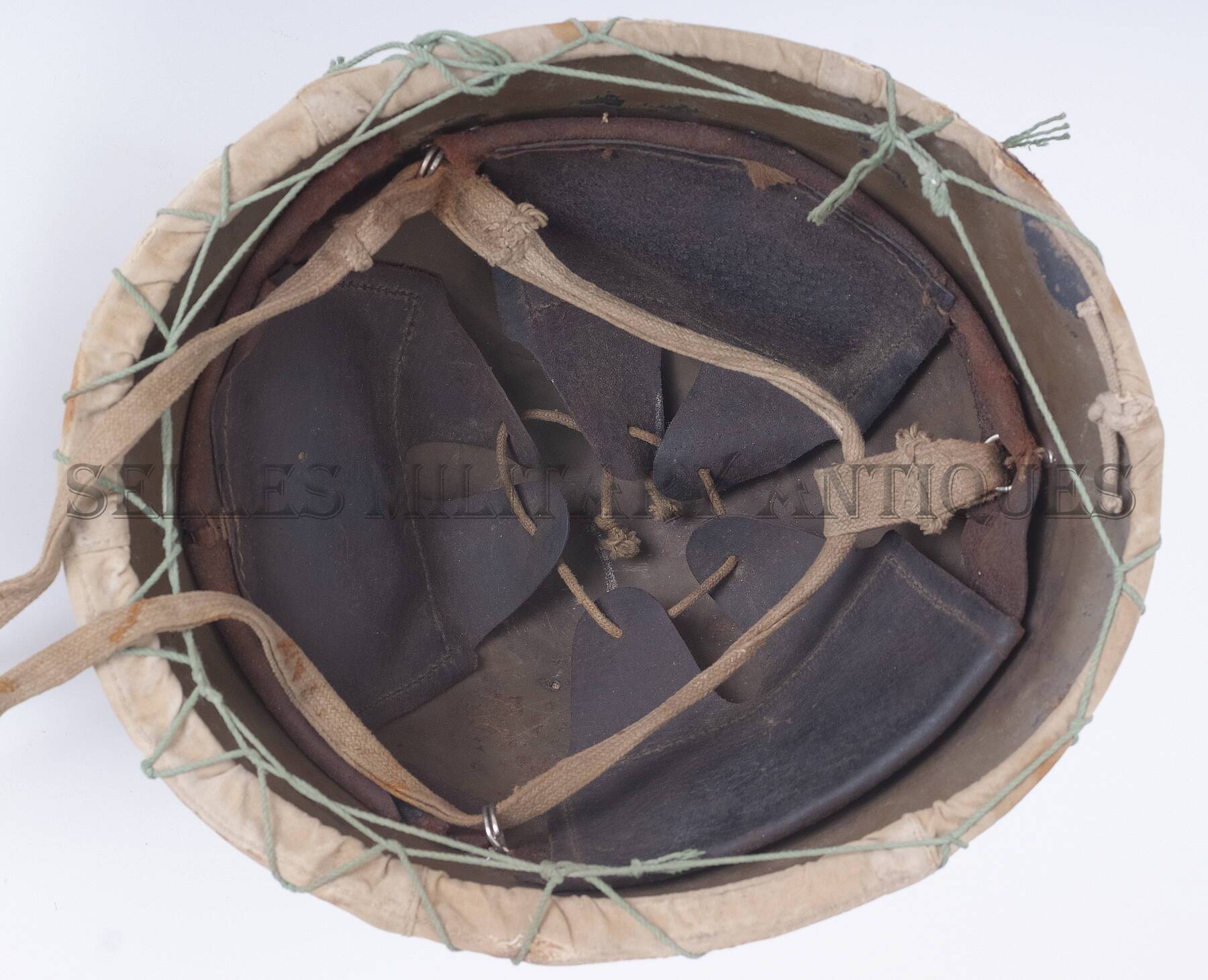 WWII Japanese SNLF helmet 15