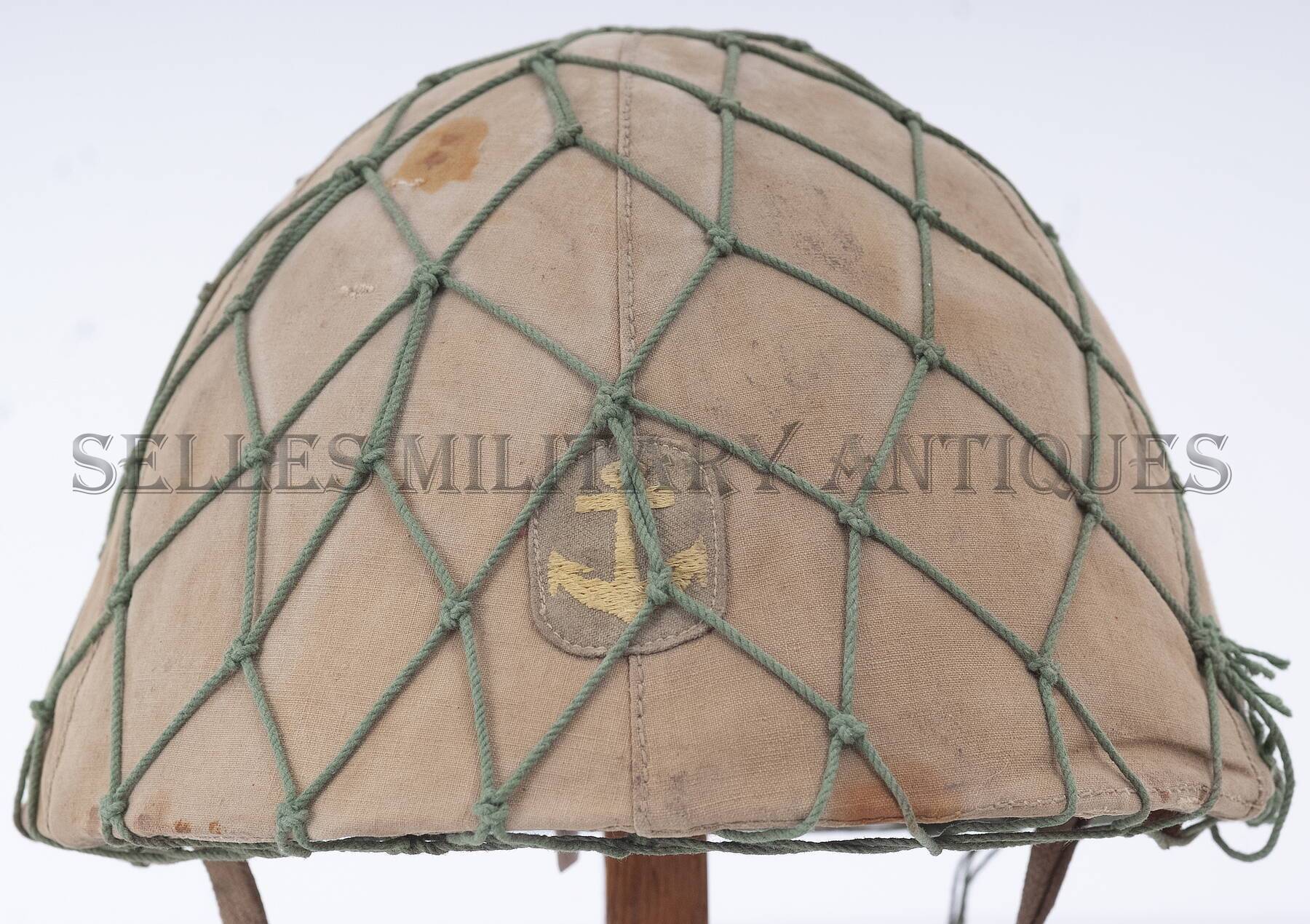 WWII Japanese SNLF helmet 2